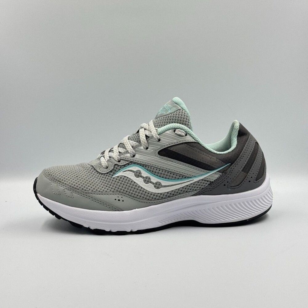 Saucony Women’s Sz 8.5 Cohesion 13 S10559-3 Gray Running Shoes Lace Up Low Top